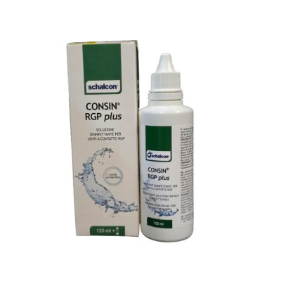 محلول شستشوی لنز هارد شالکون مدل Consin RGP Plus حجم 120میلی لیتر