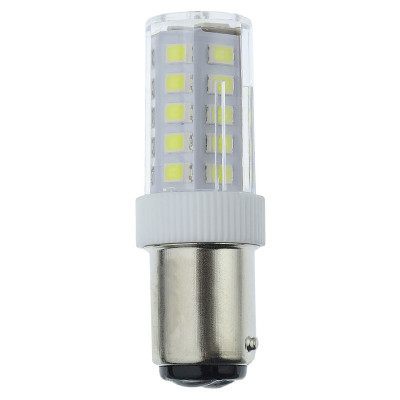 لامپ چرخ خیاطی مدل 31 ال ای دی مهتابی کد BA15D-33D-4W-110V220V-WH