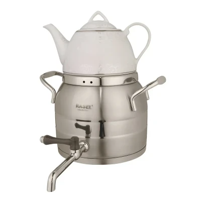 ست کتری و قوری راسل کد TR-117 گنجایش 3 لیتر گنجایش قوری 0.8 لیتر