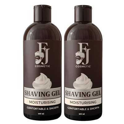 ژل اصلاح مردانه افجه مدل B2 حجم 400 میلی لیتر مجموعه  2 عددی