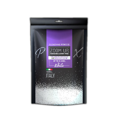 پودر دکلره زوم آپ مدل plex وزن 500 گرم رنگ سفید