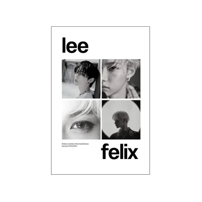 پوستر مدل استری کیدز stray kids طرح فلیکس Felix کد 610