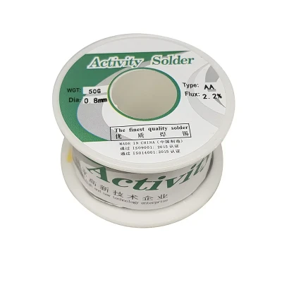 سیم لحیم اکتیویتی مدل 0.8mm وزن 50 گرم