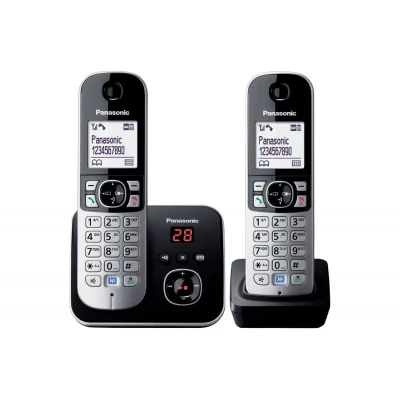 تلفن پاناسونیک مدل KX-TG6822 دو گوشی