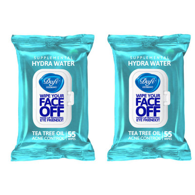 دستمال مرطوب دافی مدل HYDRA WATER مجموعه 2 عددی