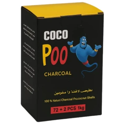 زغال مدل نارگیل ممتاز وزن 1000 گرم