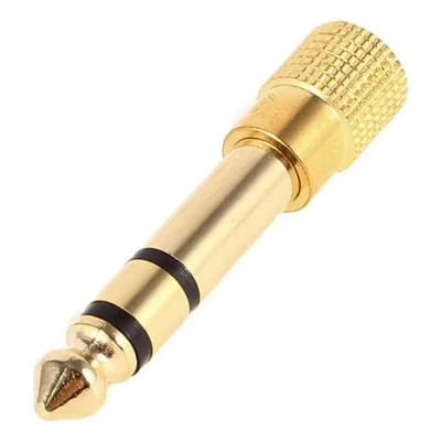 مبدل 3.5mm به 6.35mm صدا مدل GOLD