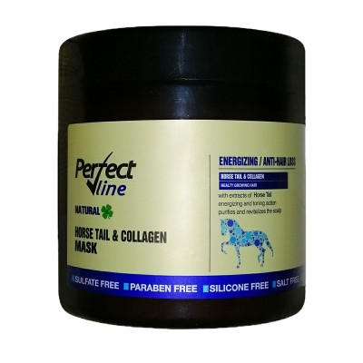 ماسک مو پرفکت مدل Horsetail & Collagen حجم 500 میلی لیتر