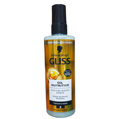 اسپری دو فاز مو گلیس مدل NUTRITIVE 02 حجم 200 میلی لیتر