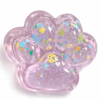 اسکوییشی مدل پنجه گربه طرح اکلیلی شفاف کد PINCH.FAMILY TRB