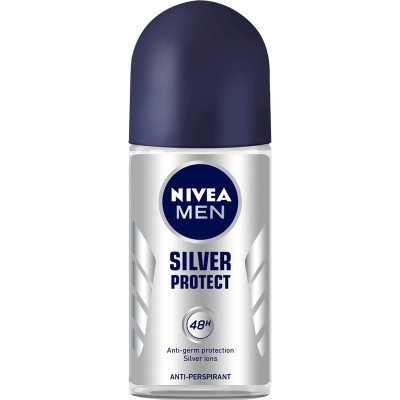 رول ضد تعریق مردانه نیوآ مدل Silver Protect حجم 50 میلی لیتر