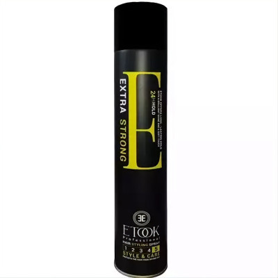 اسپری حالت‌دهنده مو با قدرت حفظ حالت مو پنج ایتوک مدل extra strong مناسب برای انواع مو حجم 500 میلی‌لیتر
