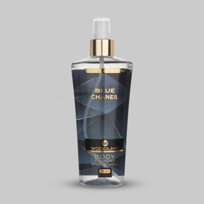 بادی اسپلش مردانه وودلایک مدل Blue Chaneil حجم 250 میلی لیتر