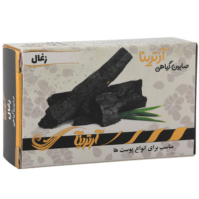 صابون شستشو آرترینا مدل زغال وزن 35 گرم