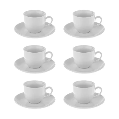 سرویس چای خوری 12 پارچه شرکت صنایع چینی تقدیس کد 130-1