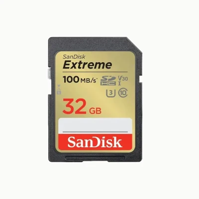 کارت حافظه SDHC سن دیسک مدل Extreme V30 کلاس 10 استاندارد UHS-I U3 سرعت 100mbps ظرفیت 32 گیگابایت