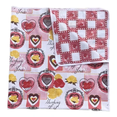 سفره 6 نفره مدل آوا طرح 2 رو 150×100 سانتی متر کد 06