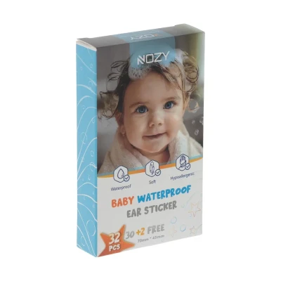 محافظ گوش حمام کودک نوزی مدل Tiny Sheild بسته 32 عددی