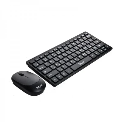 کیبورد و ماوس بیسیم رویال مدل RKM-810