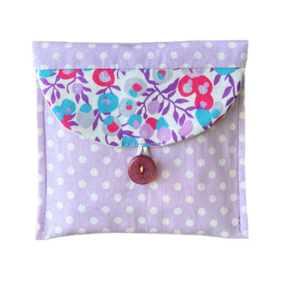 کیف نوار بهداشتی مدل purple garden
