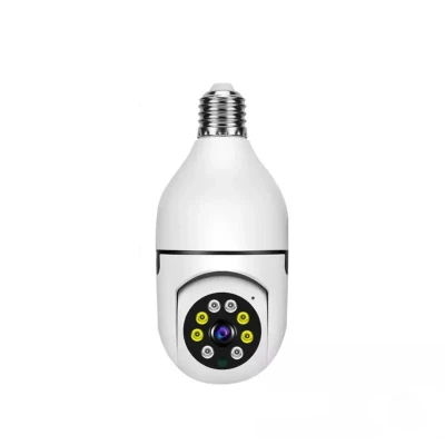 دوربین امنیتی آنالوگ بی‌سیم مدل V380 با رزولوشن Full-HD 1080، حسگر CMOS، زاویه دید 110 درجه، قابلیت چرخش Pan و Tilt، بزرگنمایی اپتیکال و دیجیتال، دید در شب، ضبط صدا، شیار و محفظه کارت حافظه، سنسور حرکتی و اتصال به گوشی
