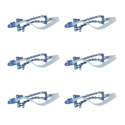 زنجیر چرخ خودرو ساکا مدل تسمه‌ای-زنجیری مناسب برای ام وی ام X33 کراس بسته 6 عددی