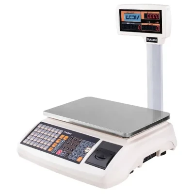 ترازو فروشگاهی رادین مدل 6700pro باظرفیت 40 کیلوگرم