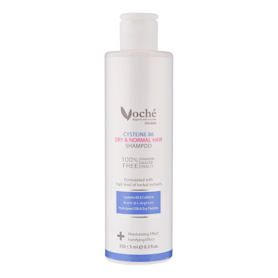 شامپو تقویت کننده مو وچه مدل CYSTEINE B6 مناسب برای موهای خشک حجم 250 میلی لیتر