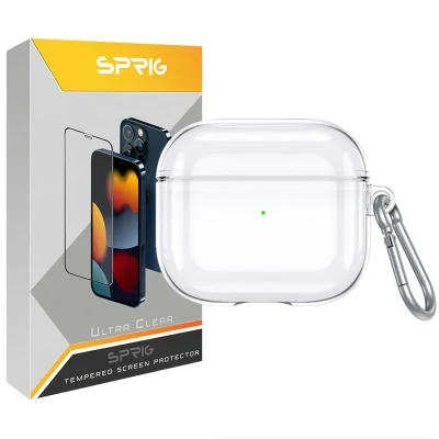 کاور اسپریگ مدل Transparent Guard مناسب برای کیس اپل ایرپاد Airpod Pro  Airpod pro 2