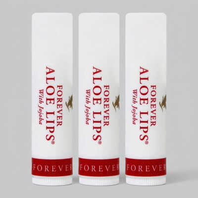 بالم لب ماتیکی فوراور مدل Aloe Lips حجم 4.25ml نرم‌کننده، مرطوب‌کننده، آبرسان و محافظت‌کننده لب در برابر خشکی و آسیب‌های محیطی، مجموعه 3 عددی
