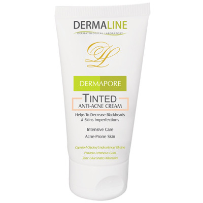 کرم ضد جوش رنگی درمالاین سری Dermapore حجم 45 میلی لیتر