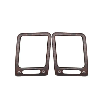 قاب هواکش داشبورد کالانیکس مدل GHB-PARSWOOD-10999 طرح چوب مناسب برای پژو پارس مجموعه دو عددی