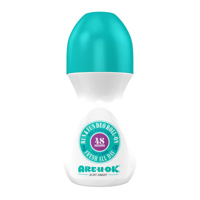 رول ضد تعریق آر یو اوکی مدل run and fun deo roll-on حجم 50 میلی لیتر