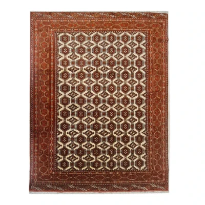 فرش دستبافت شش و نیم متری  مدل ترکمن کد 701332