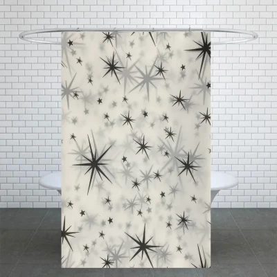 پرده حمام کد PH376 سایز 180x200 سانتی متر
