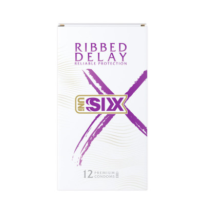 کاندوم سیکس مدل Ribbed Delay-N بسته 12 عددی