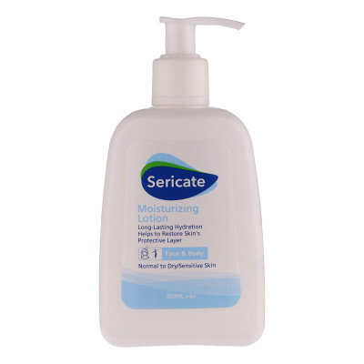 لوسیون بدن سری کیت مدل moisturizing حجم 250 میلی‌لیتر مناسب پوست خشک و حساس، ضد خشکی، قابل استفاده برای صورت و بدن، با بسته‌بندی تیوبی پلاستیکی، دارای مجوز سازمان غذا و دارو