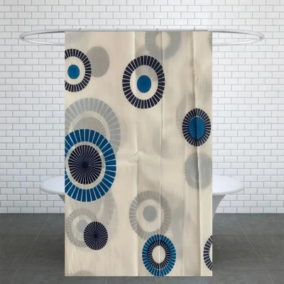 پرده حمام کد Ham21 سایز 180x200 سانتی متر