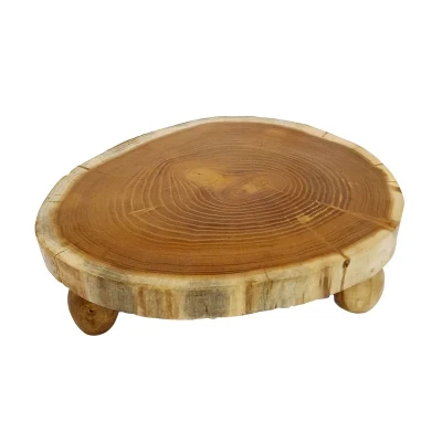 تخته سرو چوبی مدل پایه دار کد S101
