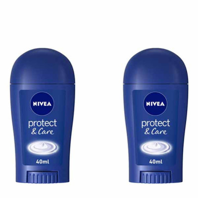 استیک ضد تعریق زنانه نیوآ مدل protect & care حجم 40 میلی لیتر مجموعه 2 عددی
