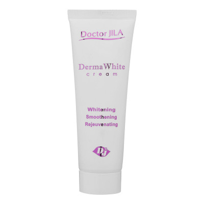 کرم روشن کننده دکتر ژیلا مدل Derma White مناسب انواع پوست وزن 50 گرم