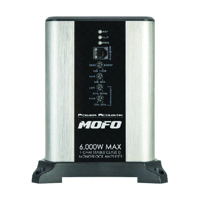 آمپلی فایر خودرو 1 کانال پاوراکوستیک مدل MOFO-6000.1D