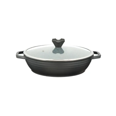 تابه گرانیت عروس مدل کلاسیک خطی سایز 32