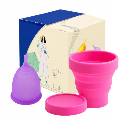 کاپ قاعدگی پیور مدل اسپورت سایز 2 به همراه لیوان نگهدارنده