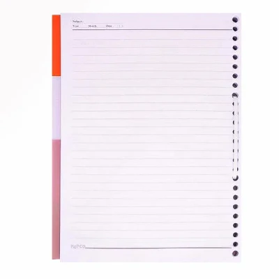 کاغذ کلاسور 100 برگ پاپکو مدل NB-606-SHFA