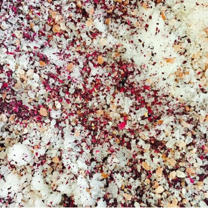 نمک حمام رز گلد مدل Star Mix 6 وزن 1500 گرم