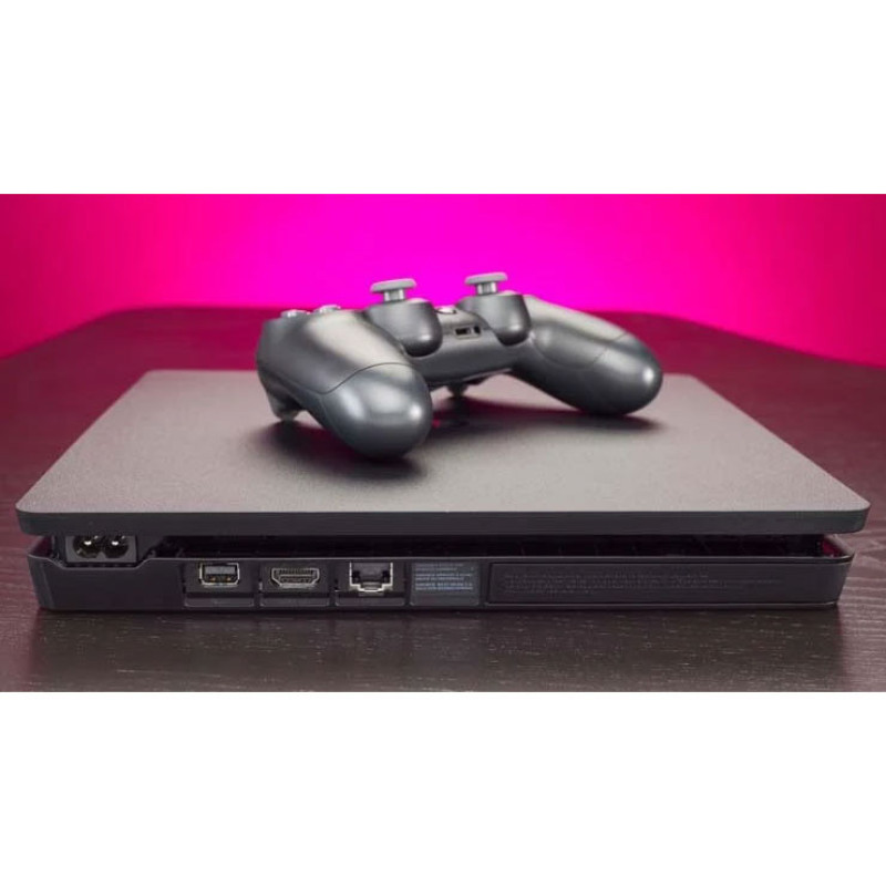 کنسول بازی سونی مدل Playstation 4 Slim ریجن 3 سری CUH-2218B ظرفیت 1 ترابایت به همراه کارت نصب 20 عدد بازی