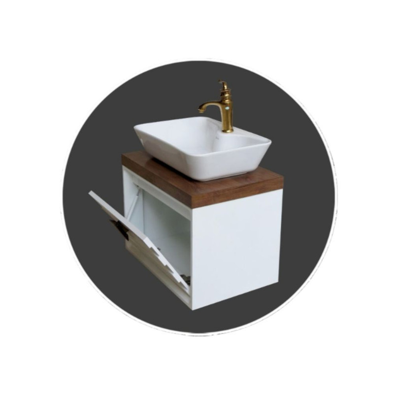 ست کابینت و روشویی بی اس سی مدل زیمانس کد 300