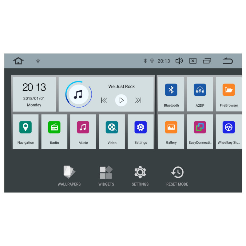 مانیتور خودرو راک مدل اندروید مناسب برای پژو پارس