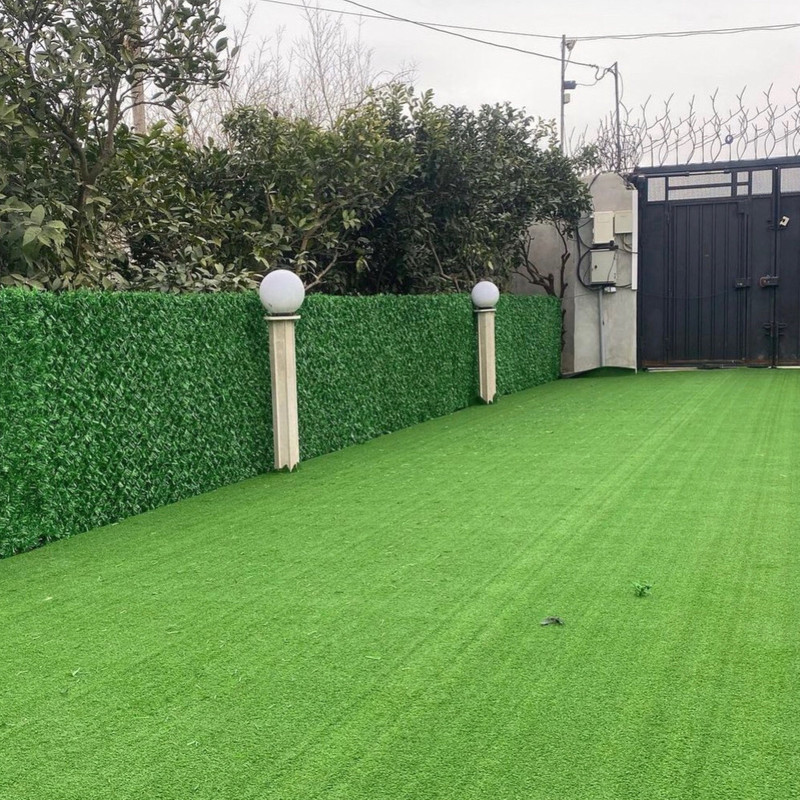 دیوارپوش مدل فنس چمنی سایز 150x100 سانتیمتر